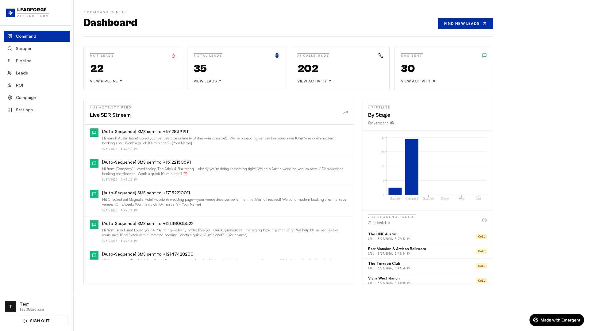 LeadForge AI — 1